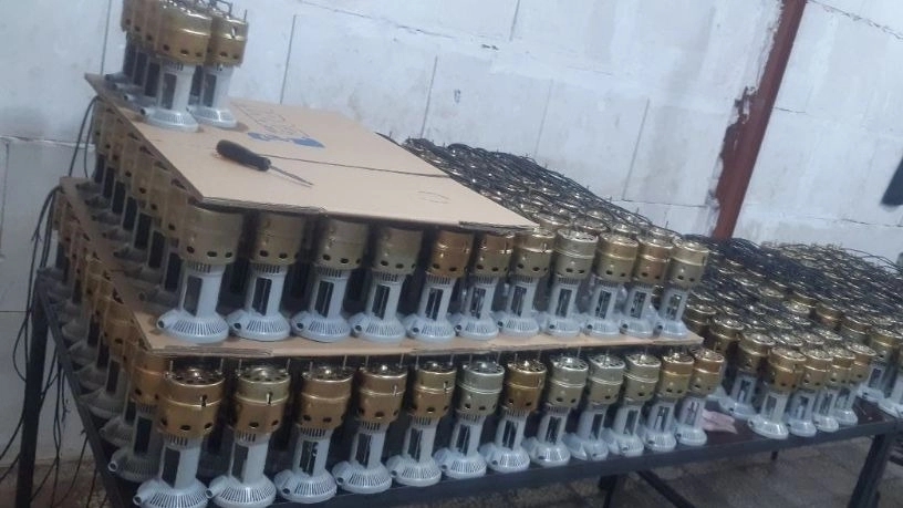 Alfagen and Araz water cooler pump production in Qom