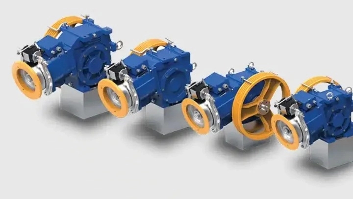 Types of elevator motors