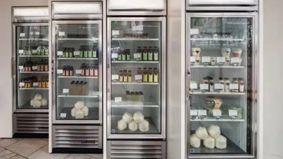 Can home refrigerators be used in restaurants and cafes?
