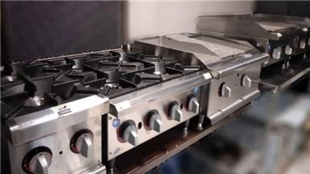 What is an industrial gas stove?