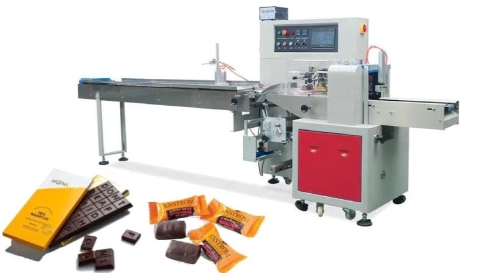 Chocolate production machinery and packaging machine