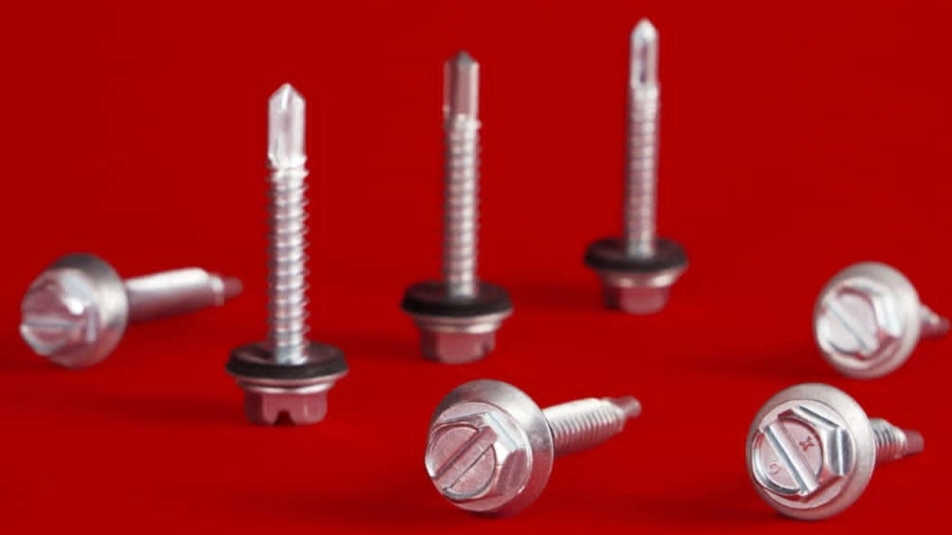 Application of flat head screw with drill