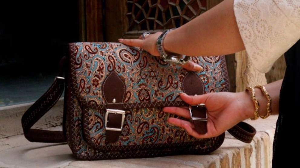 High quality Yazdi cashmere bag