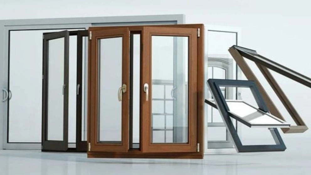 Types of double-glazed window models