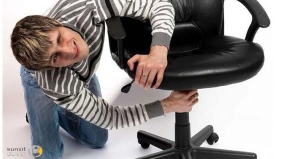 Repair of revolving office chair