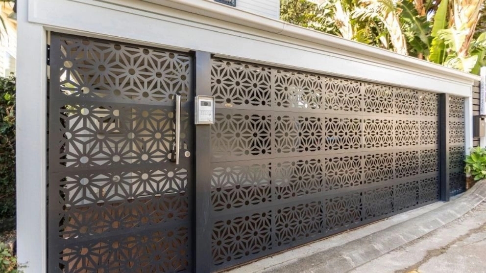 What is a wrought iron fence?