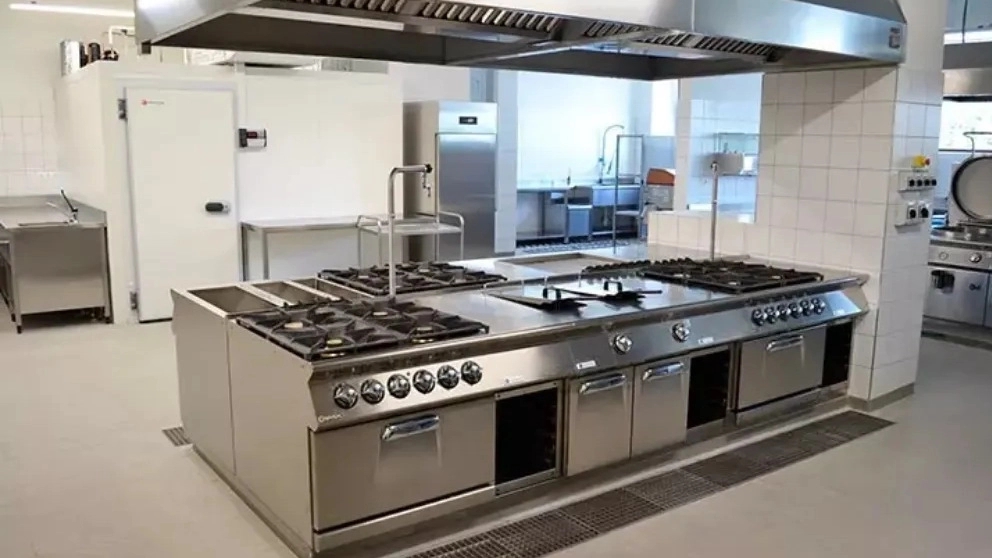 Classification of industrial kitchen equipment