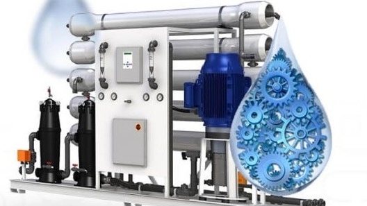 What items should be included in the industrial water treatment package?