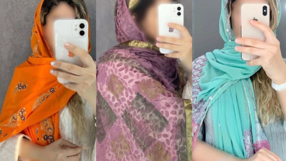 Is a shawl or a scarf a better option for an elongated face?