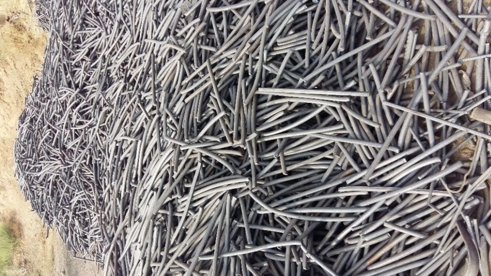 Rebar waste recycling