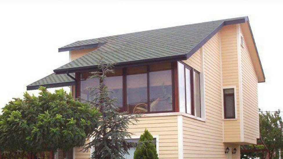 What is a pitched roof?
