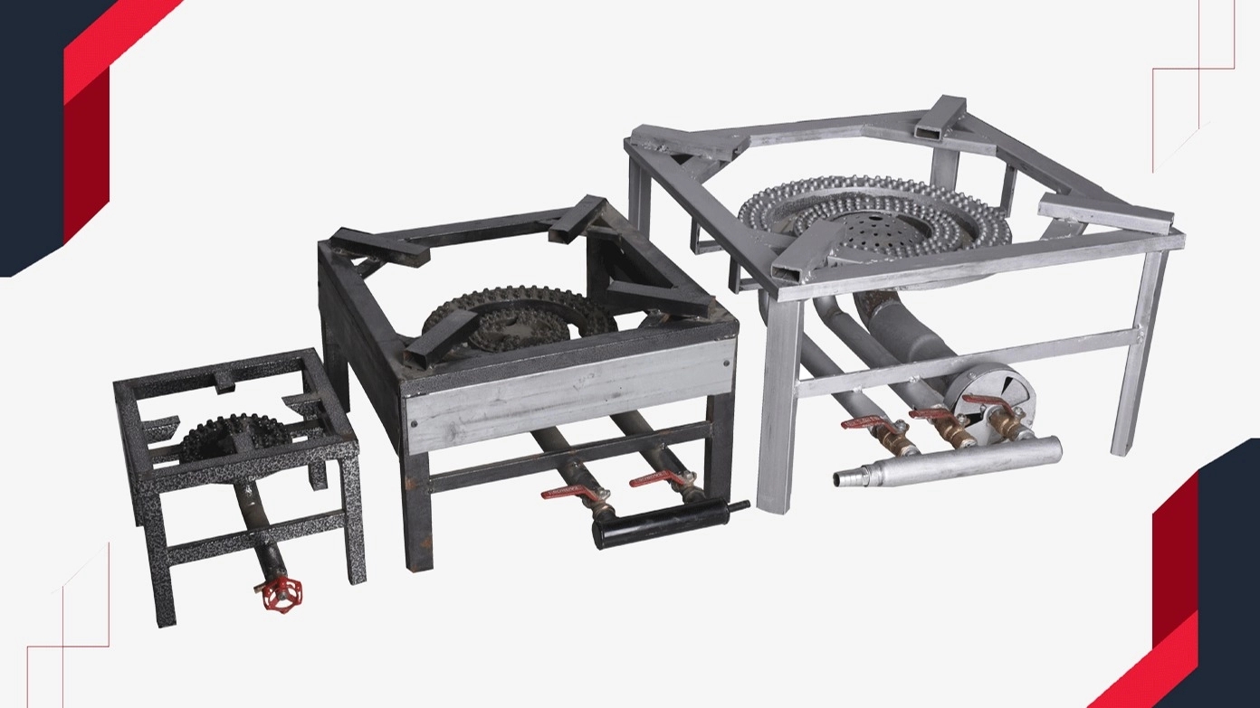 Manufacturer of all kinds of profile gas stoves and Waziri home barbecues in Tehran