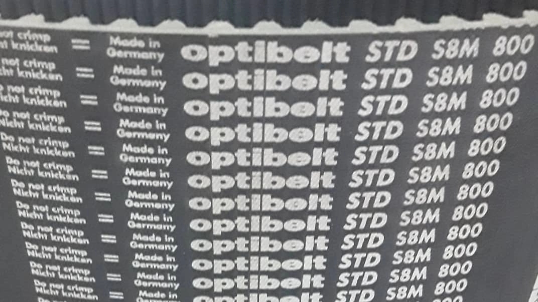 Industrial timing belts