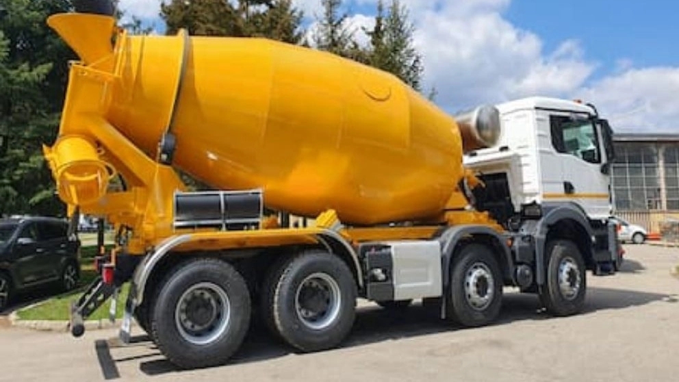 What is a concrete mixer truck?