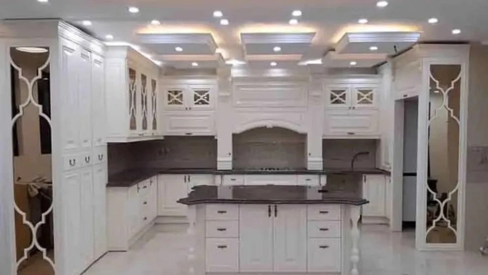 Types of classic cabinets for the kitchen