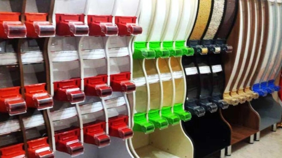 What is the use of the bean shelf stand?