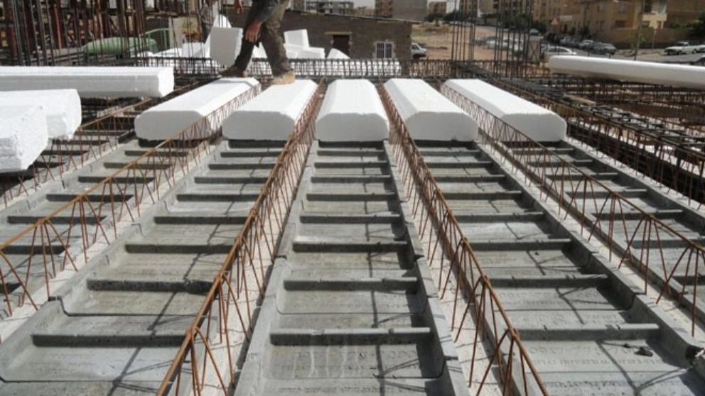Production and sale of block beams and rural concrete building materials in Sangar Rasht