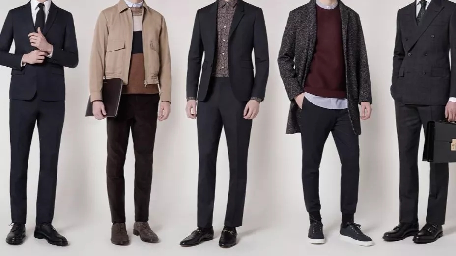Men's single coat set