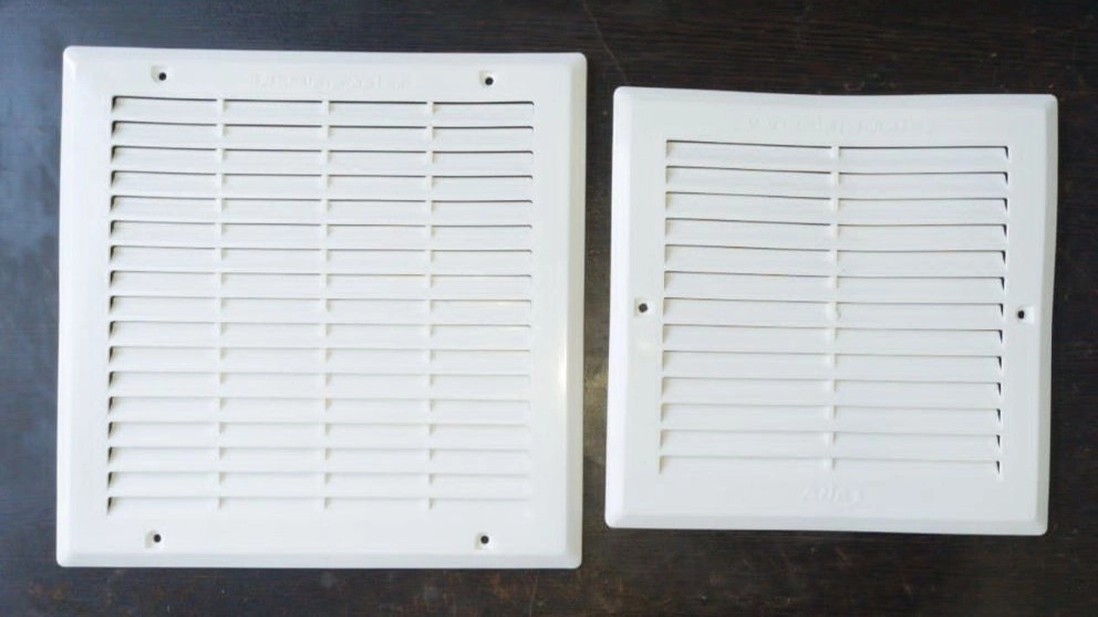 Plastic facade grid