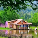 The largest tourist accommodation with full facilities with a loaned pool in Gilan Rasht