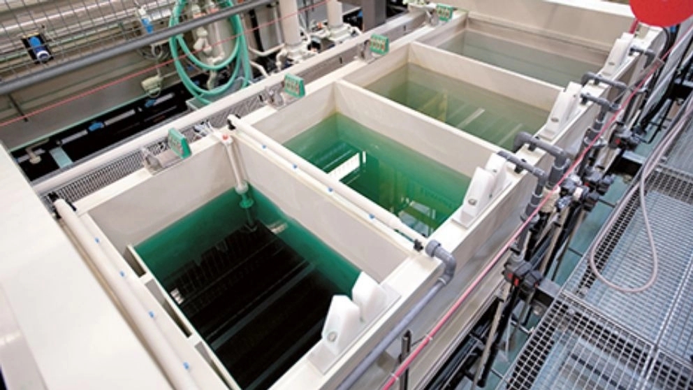 Plating equipment for pp plating tub, PVC tub Sanat Yab in Tehran