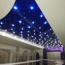 Sale of design and implementation of crystal optical fiber of Shuaa Sanat Fathi lighting group in Tehran