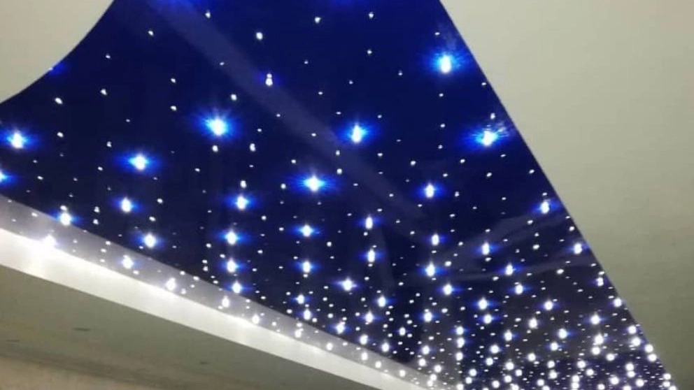 Sale of design and implementation of crystal optical fiber of Shuaa Sanat Fathi lighting group in Tehran