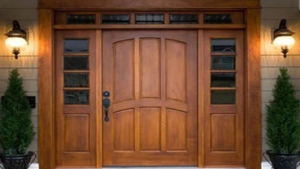 What is a wooden door?