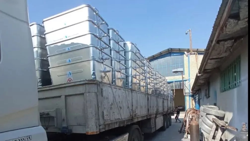 Sending the cube tank to Iraq