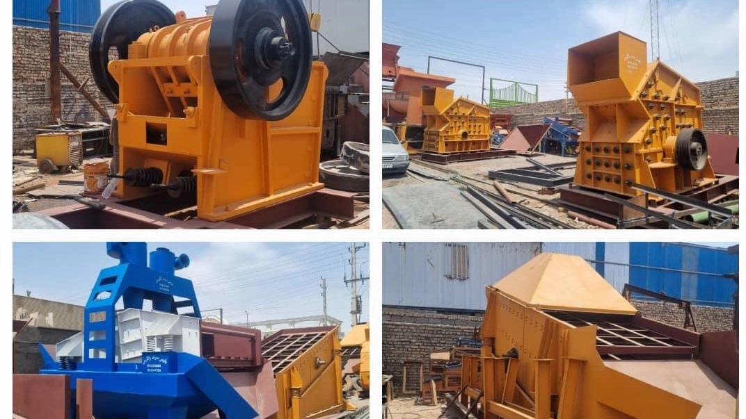 Stone crushing and crushing machines of Pars Serand Zagros in Rabat Karim