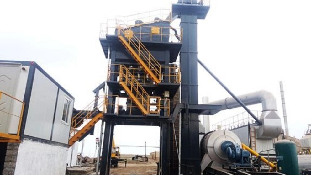 How the asphalt plant works