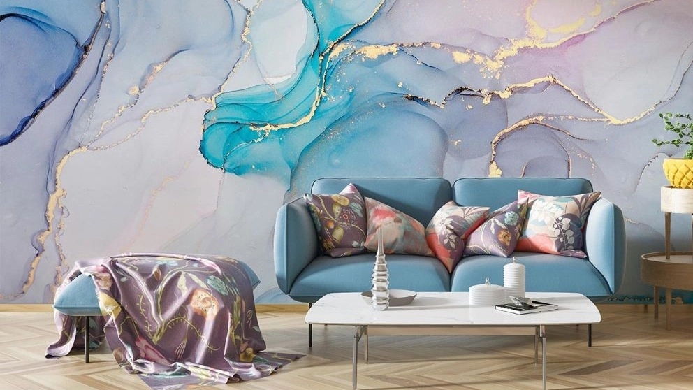 Implementation of home decoration and decorative mirror of a beautiful house in Khavaf