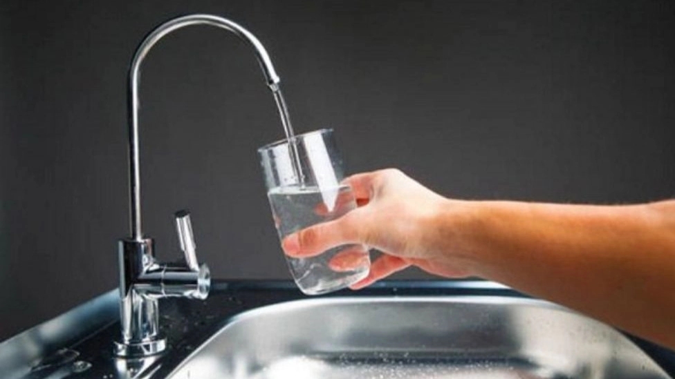 Comparison of purified and untreated water