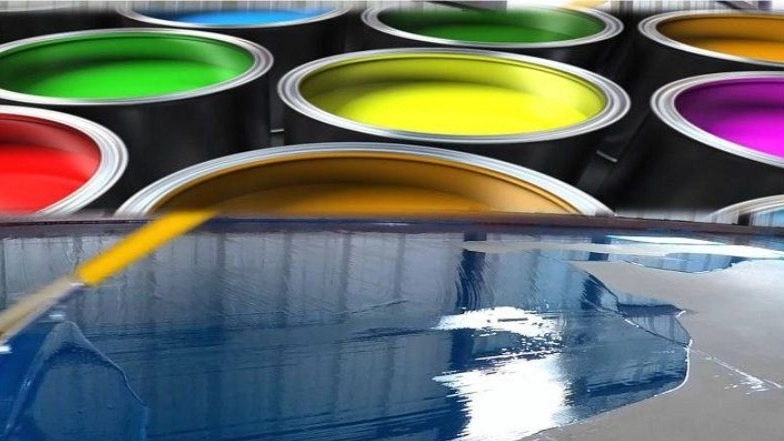 Epoxy and polyester paints