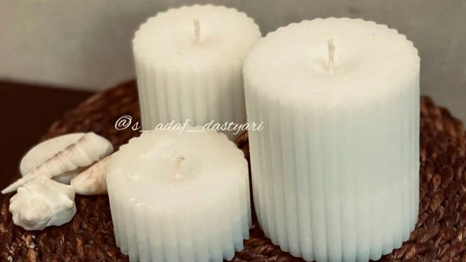 Sale of handmade candles in Khammam