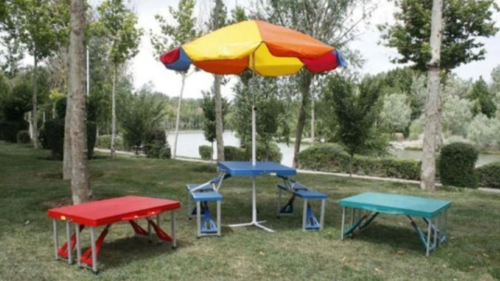 Collapsible table and travel companion in Khuzestan