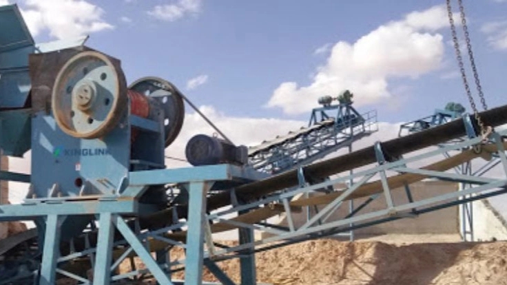 Components and how the jaw crusher works
