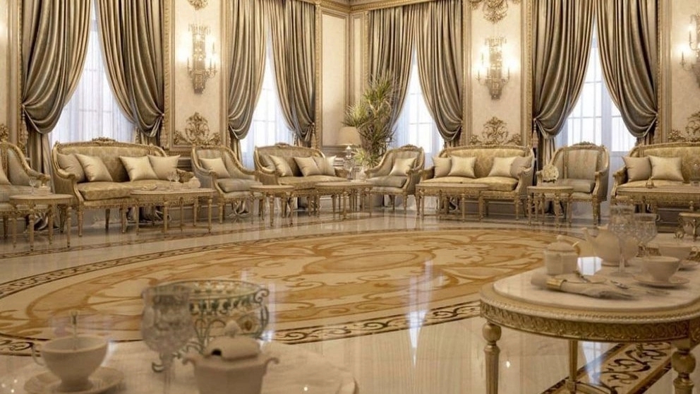 Classic interior decoration and classic interior design features