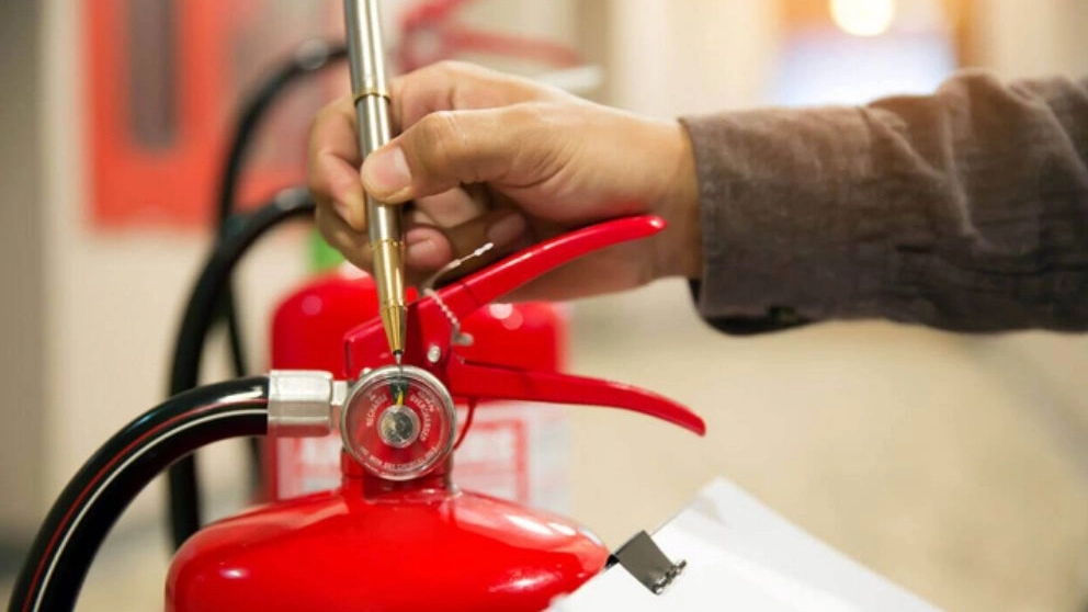 Use of fire extinguishers