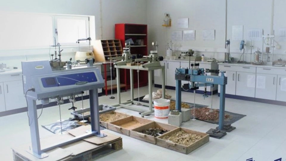 The specialized soil concrete laboratory of Sanat Sanat stable rebar in Tehran Pars