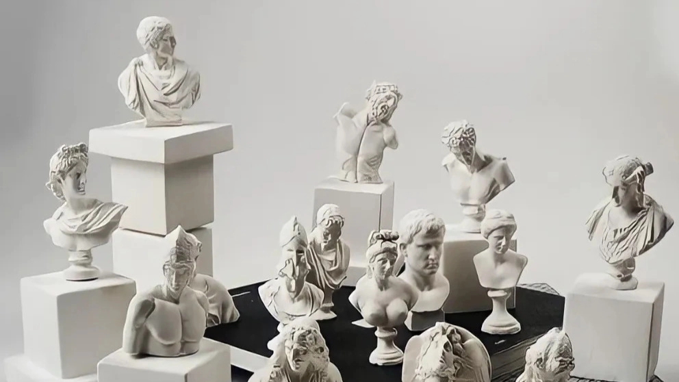 What is a fiberglass sculpture?