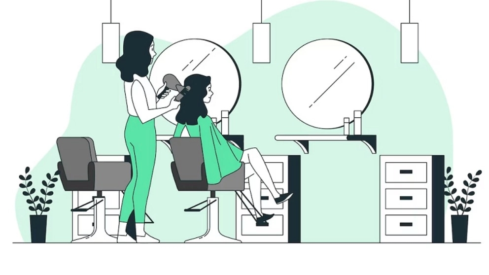 Bisan beauty salon in Tehran