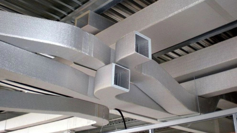 Construction of air conditioning channel