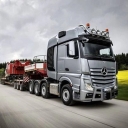 Saleh truck, tractor and dump truck exhibition in Islamshahr, Tehran