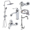 Classic and strong Pars Razi lever faucets in Damavand, Tehran