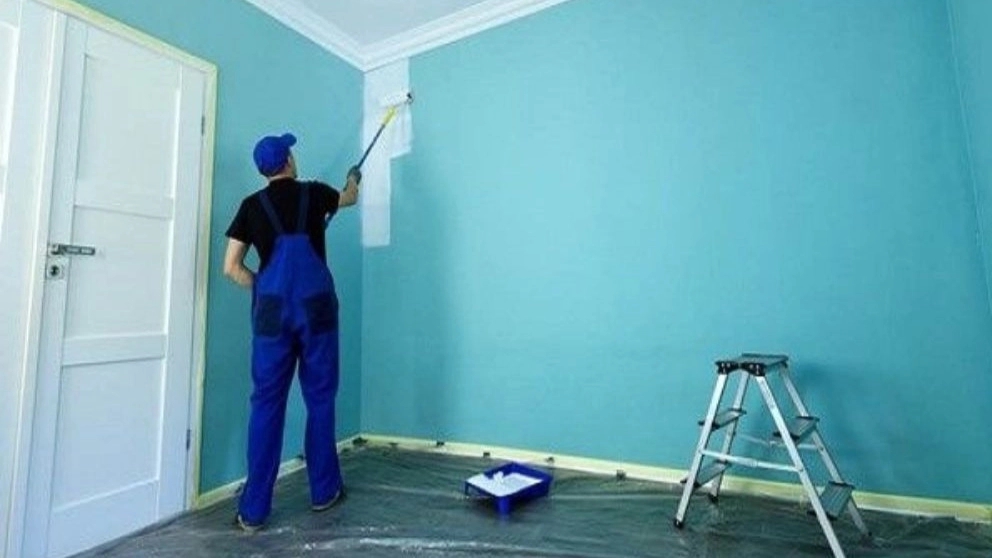 History of building painting