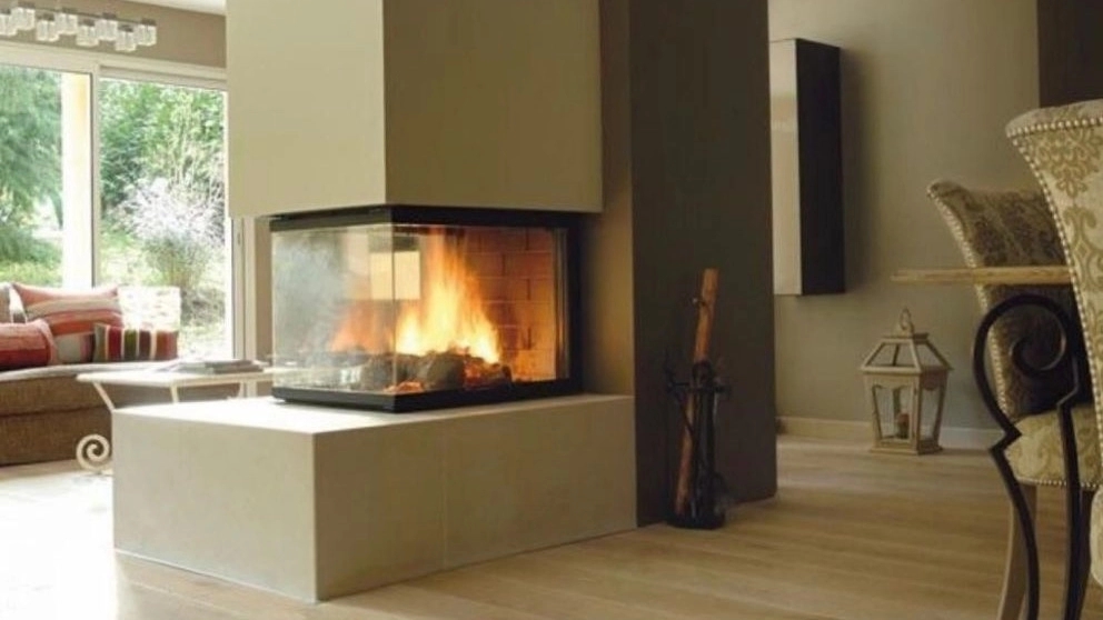 Electric and gas flame-front fireplaces in Tehran
