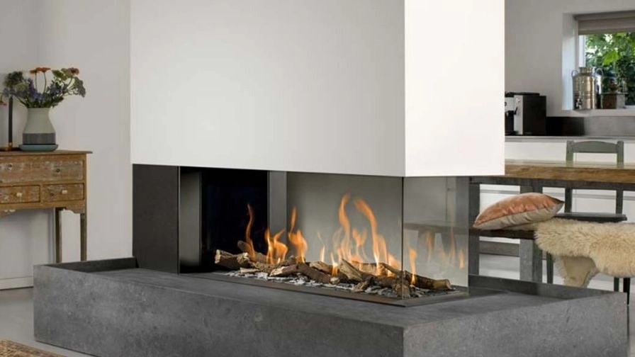 What is a gas fireplace? (with a review of its parts, advantages and disadvantages)