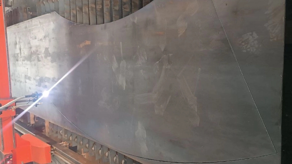 Producing and cutting egg parts by CNC machine