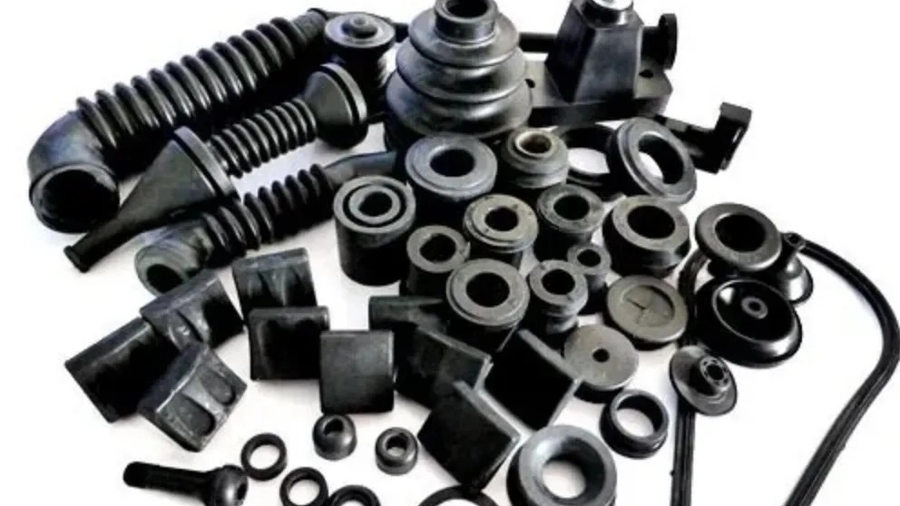 How is the production of rubber parts?